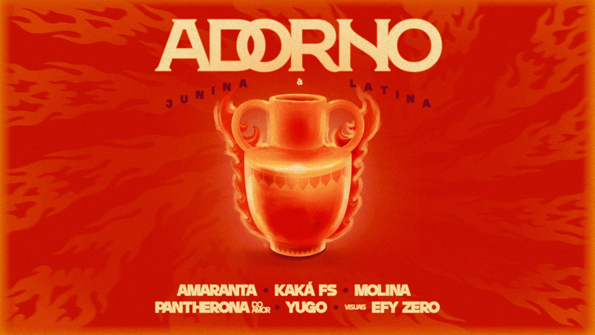 cartaz de ADORNO: Junina & Latina